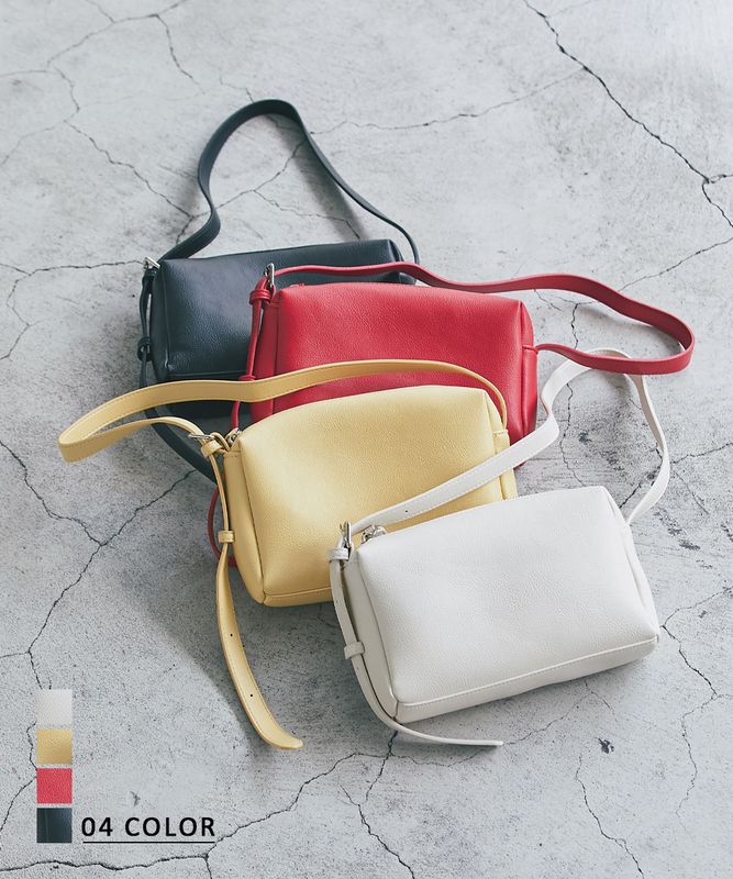 《4/7(火)12時40分販売開始》シンプルスクエアバッグ【宅配便】