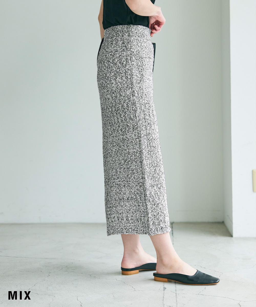 ツイードライクニットタイトスカート【宅配便】 | NEW,新作商品  