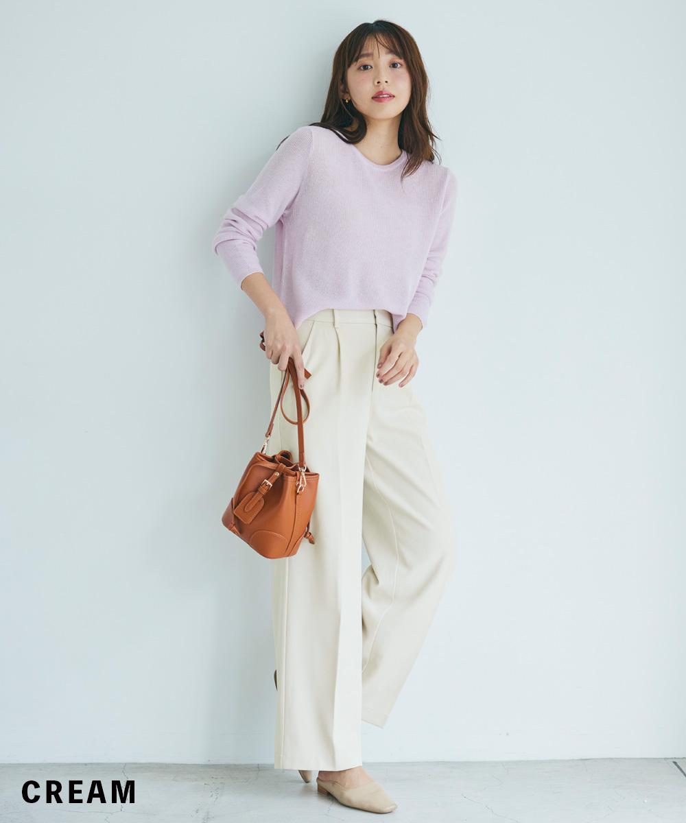 センタープレスワイドパンツ【宅配便】 | すべての商品