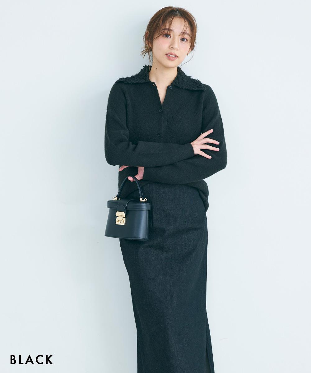 blackmeans アイボリー フリンジ付きニット 予約]ミックスフリンジニットプルオーバー/アイボリー – Lumier