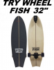 ȥ饤 եå TRY WHEEL FISH 32"new