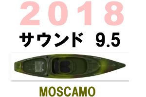 パーセプション カヤック サウンド9.5 モスカモ 2艇 2018 パーセプション カヤック サウンド9.5 ( 品番 #1845690 )│中古