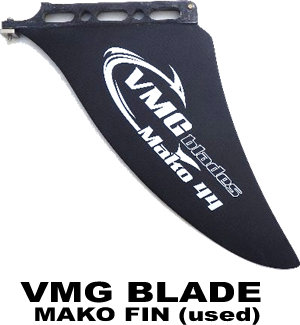 SUPレースボードフィンVMG blades Mako 35 VMG-blades Mako 35 - SUP fin in carbon fiber | Dietzpaddling