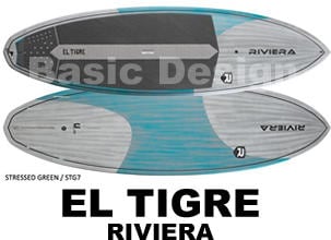 サーフィン・ボディボード RIVERA SUP EL TIGRE 7.6 サーフィン・ボディボード RIVERA SUP EL TIGRE 7.6 Riviera