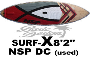 2017 NSP DC サーフエックス DC SURF X 8'2
