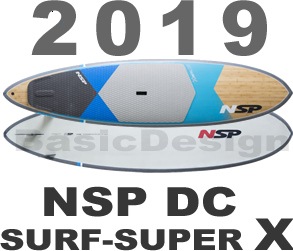 2018-19 エヌエスピー サーフ スーパーエックス NSP DC SUP BOARD SURF
