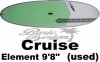 2017 ���̥����ԡ� ���롼�� NSP ELEMENT CRUISE SUP �ܡ��� 9'8"x32" �����/USUP-082��