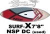2017 ���̥����ԡ� �����ե��å��� NSP DC SUP BOARD SURF X 7'8"�����/USUP-122��