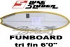 2018 롼ȥ եܡɡȥ饤ե LUKE STUDER FUNBOARDtri fin  6'0" (new/̵)