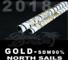 2018 �Ρ����ޥ��� �������  NORTHSAILS GOLD SDM/RDM �����ܥ�90% ��new/����̵����