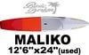 2019 �ʥå��� �ޥꥳ NAISH MALIKO 12'6"��24" ��240L A�����/USUP-259��