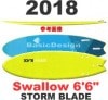 2018 ȡ֥졼 ƥ STORMBLADE SWALLOW TAIL 6'6"(new)