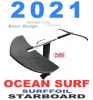 2021 �������ܡ��� �ե����� ��������󥵡��� �����å����å� STARBOARD FOIL OCEAN SURF ��new/����̵����
