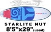 2018 �������ܡ��� �ʥå� �������饤�� STARBOARD NUT STARLITE   8'5"x29"(���/USUP-166)
