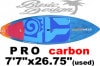 2018 �������ܡ��� �ץ� �֥롼 �����ܥ� STARBOARD SUP PRO CARBON BALSA 7'7"x26.75" (���/USUP-174)