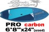 2021 ܡ ץ ֥롼 ܥ STARBOARD SUP PRO BLUE CARBON 6'8"x24" /USUP-180