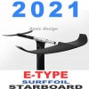 2021 �������ܡ��� �ե����� E-������ �����å����å� STARBOARD FOIL E-TYPE ��new/����̵����