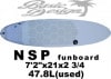 2019 ̥ԡ եܡ NSP FUNBOARD 7'2"/USURF-010