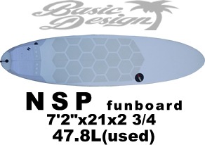 2019 エヌエスピー ファンボード NSP FUNBOARD 7