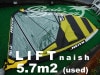 2018 �ʥå���ե����륻���� ��ե�NAISH SAIL LIFT 5.7m2 (���/USF-184��