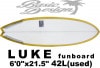 2018 롼ȥ եܡ LUKE STUDER FUNBOARD 6'0" (/USURF-011