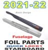 2021-22 �������ܡ��� �ե����� �����å����å� �ե塼���顼������ STARBOARD FOIL QUICKLOCK FUSELAGE PARTS ��new��