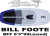 2020 ӥեå եܡ BILL FOOTE FOILBOARD BFF 6'3"NAVY #026/UFOIL-016