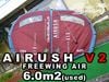 2021-22 ������å��� �ե꡼������ ������ AIRUSH V2 FreeWing AIR 6.0m2 Rd/d/t (���/UWING-137)
