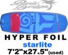 2019 �������ܡ��� �ϥ��ѡ� �ե����� STARBOARD HYPER FOIL 7'2"x27.5"x125L�����/UFOILB-021��
