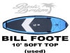 2021 �ӥ�եå� ���եȥȥå� BILL FOOTE Soft top BF10'0" (���/USUP-203)