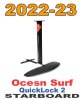 2022-23 �������ܡ��� �ե����� ��������󥵡��� �����å����å�2 STARBOARD FOIL OCEAN SURF ��new/����̵����