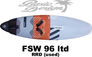 ウィンドサーフィン用ボード RRD FSW96L 230×62 RRD New Board 