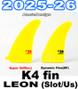 2025-26 �����ե����ե��� �쥪�� �����åȥܥå��� K4 FIN LEON SUPER STIFF ��SS/SlotBox��