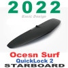 2022-23 ܡ ե åå2 󥵡 STARBOARD FOIL QUICKLOCK2 OceanSurf PARTS new/̵