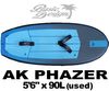 2021-22 ���������ѥ����� �����󥰥ܡ��� AK PHAZER V2 5'6"x27"x90L�����/UFOILB-141��