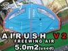 2021-22 ������å��� �ե꡼������ ������ AIRUSH V2 FreeWing AIR 5.0m2�����/UWING-142��