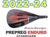 2022-24 �������ܡ��ɥѥɥ� ����ǥ塼�� ENDURO PREPREG CARBON SUP�ѥɥ��new/����̵����