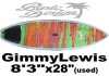 2016 ߡ륤 ѡƥå GIMMYLEWIS SUP SUPERTECH 8'3"x28"/USUP-228