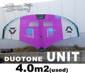 2022 デュオトーン ユニット ウイング DUOTONE UNIT WING 4.0m2 (中古 2022 デュオトーン ユニット ウイング DUOTONE UNIT WING 4.0m2 (中古