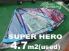 2022 �ǥ����ȡ��� �����ѡ��ҡ��� DUOTONE SUPERHERO 4.7m2 (���/USW-776��