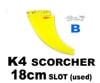 2021 �����ե����ե��� ���������㡼  K4 FIN SCORCHER 18cm �����å�B �����/URF-223��