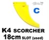 2021 �����ե����ե��� ���������㡼  K4 FIN SCORCHER 18cm �����å�C �����/URF-224��