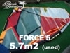 2017 �ʥå��奻���� �ե�����5 NAISH FORCE5 5.7m2  (���/USW-789��