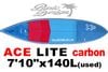 2024 �������ܡ��� ������ �ե����� �饤�� STARBOARD ACE FOIL LITE BOARD 7'10"x23"x140L�����/UFOILB-148��