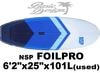 2022-23 ���̥����ԡ� �ե�����ץ� �����󥰥ܡ��� NSP FOIL PRO 6'2"x25"x101.4L�����/UFOILB-111��
