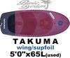 2022-23 ������ �ե�����ܡ��� TAKUMA WING and SUP FOIL CK CARBON 5'0"x23.5"x65L-A�����/UFOILB-118��