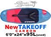 2025 ܡ ƥ STARBOARD TAKEOFF CARBON 6'0"x24"x95L/UFOILB-124