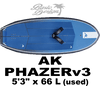 2023 ���������ѥ����� �����󥰥ܡ��� AK PHAZER V3 5'3"x24"x66L�����/UFOILB-126��