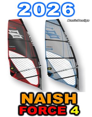 2026 ナッシュセイル フォース4 NAISH SAIL FORCE 4 （new/送料無料