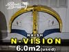 2025 �ʥå��� �����ǥ����å��� ���̥ӥ���� NAISH ADX NVISION 6.0m2(���/UWING-151)